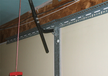 garage door bracket repair in in Rolling Hills