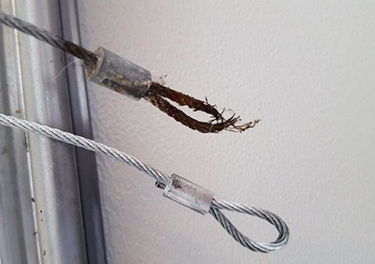 garage door cable repair in Rolling Hills