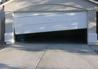 garage door off track repair in in Rolling Hills