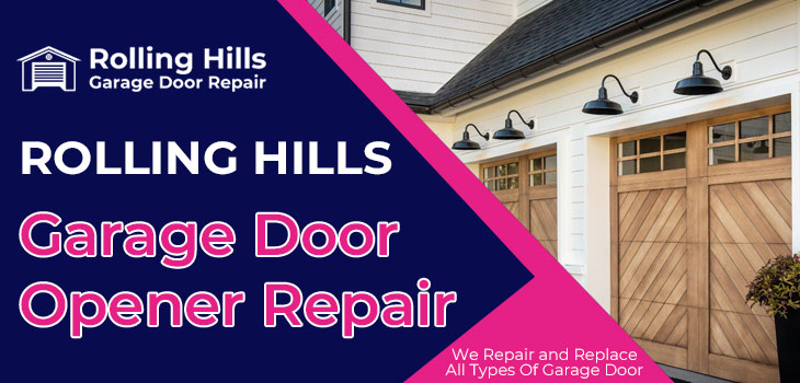 garage door opener repair in Rolling Hills